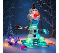 LocoLee Kit de luz personalizado compatible con Lego 43287 Olaf y Bruni's Picnic Fun - Sin modelo real solo luces, accesorios de iluminación LED compatibles con Lego 43287