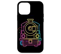 Locomotora de dibujos animados Locomotoras Tren de vapor Carcasa para iPhone 12 mini