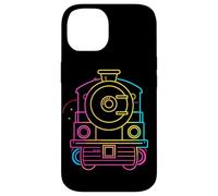 Locomotora de dibujos animados Locomotoras Tren de vapor Carcasa para iPhone 14