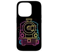 Locomotora de dibujos animados Locomotoras Tren de vapor Carcasa para iPhone 14 Pro