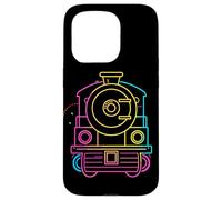 Locomotora de dibujos animados Locomotoras Tren de vapor Carcasa para iPhone 15 Pro