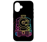 Locomotora de dibujos animados Locomotoras Tren de vapor Carcasa para iPhone 16