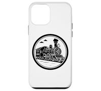 Locomotora de vapor Locomotoras de boceto Carcasa para iPhone 12 mini