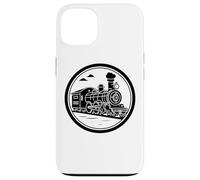Locomotora de vapor Locomotoras de boceto Carcasa para iPhone 13