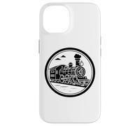 Locomotora de vapor Locomotoras de boceto Carcasa para iPhone 14