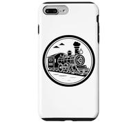 Locomotora de vapor Locomotoras de boceto Carcasa para iPhone 7 Plus/8 Plus