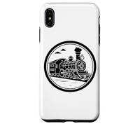 Locomotora de vapor Locomotoras de boceto Carcasa para iPhone XS Max
