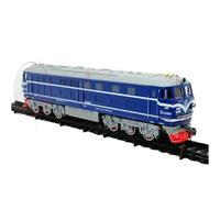 Locomotora Diésel De Tren Dongfeng 4B De 27 Cm Modelo De Plástico De Simulación Juguetes para Decoración del Hogar(Blue B)