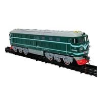 Locomotora Diésel De Tren Dongfeng 4B De 27 Cm Modelo De Plástico De Simulación Juguetes para Decoración del Hogar(Green)