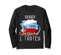 Locomotoras Perdón I Tooted Funny Train Manga Larga