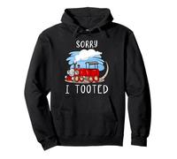 Locomotoras Perdón I Tooted Funny Train Sudadera con Capucha