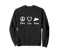 Locomotoras Railway Love Railroader Sudadera