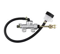 LOCOPOW Bomba universal cilindro maestro de freno trasero para Yamaha Kawasaki Suzuki Honda Arctic Cat Reparación edición para Dirt Bike ATV Motocicletas