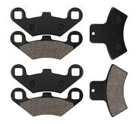 LOCOPOW Pastillas de freno delanteras y traseras para Polaris Sportsman 335 400 500 Magnum 325 500 Scrambler 500 1998 1999 2000 2001 2002 2003 2004