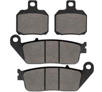 LOCOPOW Pastillas de freno delanteras y traseras para Yamaha X-MAX 125 2010-2016 para X-Max 125 R Sport 2011-2012 YP 125 R 2010-2015 Véase YP 125 R X-Max Sport 2011-2012 X-Max 125 R Sport sin ABS