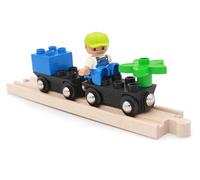 Locorico - 2 vagones para tren de madera (Duplo)