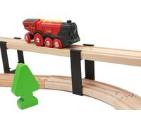Locorico - 4 pilas de puentes para tren de madera (2 plantas)