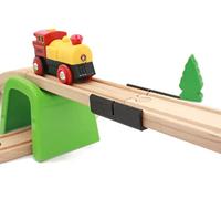 Locorico - 8 accesorios de puente para tren de madera (8 accesorios)