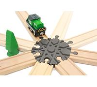 Locorico - Cruce para tren de madera (8 carriles)