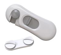 Locos de seguridad para niños para puertas, cajones de seguridad para niños | Locas de prueba para niños: adhesivos de puerta de cajón de gabinete, cerraduras de seguridad en