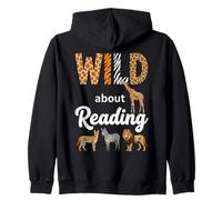 Locos por Leer Safari School Spirit Sudadera con Capucha