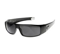 Locs Envoltura Superior Plana Og Gafas De Sol Gangsta Incondicionales Para Hombre (Negro)