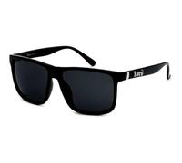 Locs Gangster - Gafas de sol rectangulares de gran tamaño para hombre, serie 91055 y 91295, 91295 Midnight Black - Nueva edición