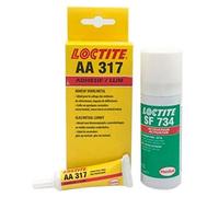 Loctite 317 - Kit de pegamento para vidrio y metal, gama profesional