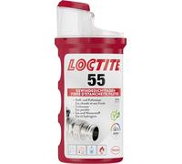 LOCTITE 55, hilo de sellado de rosca para un sellado rápido, junta de rosca para rosca de tubo y piezas de conexión, para rosca de metal y plástico, 1 x 160 m