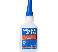 Loctite Instant Adhesive 401, Transparente, botella de 50g