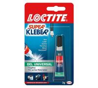 LOCTITE Pegamento Universal Super Rápido Gel LTG1C Adhesivo Sin Goteo 3g