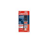 Loctite Power Epoxy Universal- Pegamento fuerte con jeringuilla para su aplicación de 25 ml transparente