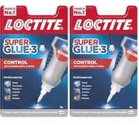 Loctite Super Glue-3 Control - Adhesivo (Paquete de 2)
