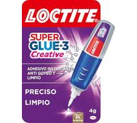 Loctite Super Glue-3 Creative Pen, adhesivo transparente con forma de bolígrafo, pegamento instantáneo y universal antigoteo, fácil de usar y de gran precisión, 1x4 g, El embalaje puede variar