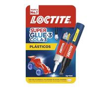 Loctite Super Glue-3 Plásticos Difíciles (2 g/4 ml), pegamento fuerte bicomponente para plástico, adhesivo de cianoacrilato con activador en formato rotulador para tareas de bricolaje