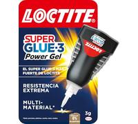 Loctite Adhesivo Super Glue-3 Power Flex Control – flexible, antigoteo, extrafuerte, 1 x 3 g
