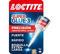 Loctite Pegamento instantáneo Super Glue-3 Precisión transparente triple resistente 1x5 g