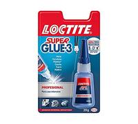 Loctite Super Glue-3 Profesional, pegamento universal triple resistencia, adhesivo para uso intensivo, pegamento instantáneo, transparente y extrafuerte, 1x20 g