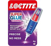 Loctite Super Glue Creative Pen - Bolígrafo de pegamento para una aplicación precisa, gel superglue que se seca transparente para reparaciones invisibles, pegamento transparente para superficies