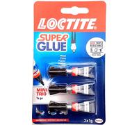 Loctite Super Glue Potencia Flexible Mini Trio Set Universal Instantáneo