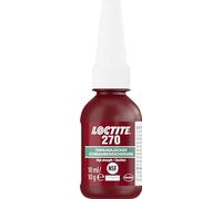 Loctite Threadlocker 270, de alta resistencia, botella de 10 ml, verde,