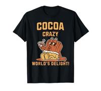Locura de Cacao Delicia Mundial Ambiente Dulce Camiseta