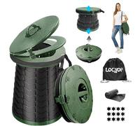 LOCYOP Toilette Portable Camping Toilette De Camping Toilette Pliable Camping Toilet Urinoir Unisexe pour Voiture Toliet pour Hommes Et Femmes Seau Hygiénique pour Voiture