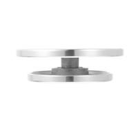 LOCZUK Plataforma Giratoria para Cerámica y Arcilla de Aleación de Aluminio, Herramienta Manual para Modelar y Esculpir Rueda Resistente y Doble Cara