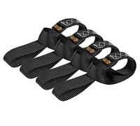 LODD 4 Hebillas Suaves para Correas de Amarre 38mm Ancho 35cm Largo para Transporte Moto Quad Barco en Remolque Resistencia 3500kg