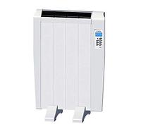 LODEL RA6 | Emisor Térmico Bajo Bajo Consumo | 900W | 6 Elementos de Aluminio | 10 - 15m2 | Calentamiento Rápido | Programable | Mando a Distancia | 3 Modos | Incluye patas y soporte para pared.