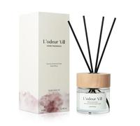 L'odeur Vill 100ml Difusor de Varillas/Jazmín/Ambientadores de Hogar, Ambientador Varillas/difusor de Aromas/para Decoración de Baños y Estanterías
