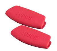 Lodge ASBG41 - Juego de 2 empuñaduras de silicona para hornear, color rojo, talla única