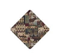 Lodge Bear - Ambientador de coche con estampado de ciervos, 10 hojas perfumadas para colgar