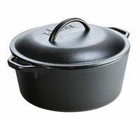Lodge Cacerola c/Tapa 4,700L-25cm INLODGE.L8DOL3, Inoxidable, Black, 25cm